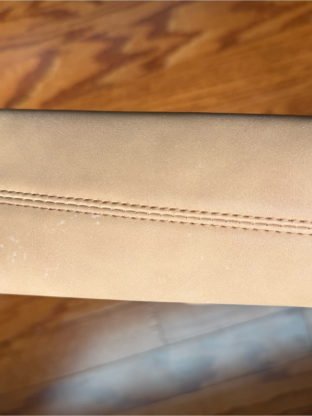 Target Taupe Crossbody Bag with Flap Closure - Picture 4 of 4